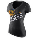 Missouri Tigers Nike Women's Kilter Tri-Blend V-Neck T-Shirt - Black