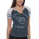 Tennessee Titans Majestic Women's More Than Enough V-Neck T-Shirt - Navy Blue