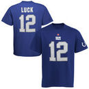 Andrew Luck Indianapolis Colts Majestic Big & Tall Eligible Receiver Name and Number T-Shirt - Royal