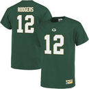 Aaron Rodgers Green Bay Packers Majestic Big & Tall Eligible Receiver Name and Number T-Shirt - Green