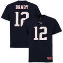 Tom Brady New England Patriots Majestic Big & Tall Eligible Receiver Name and Number T-Shirt - Navy