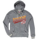 Washington Redskins Mitchell & Ness Diagonal Sweep Hooded Sweatshirt - Gray