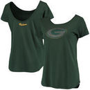 Green Bay Packers Women's Back Track Scoop T-Shirt - Green