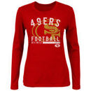San Francisco 49ers Women's Illegal Formation IV Long-Sleeve T-Shirt - Scarlet