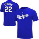 Clayton Kershaw Los Angeles Dodgers Majestic Big & Tall Official Player T-Shirt - Royal