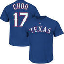 Shin-Soo Choo Texas Rangers Majestic New Player T-Shirt - Royal