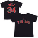 David Ortiz Boston Red Sox Majestic Toddler Player Name and Number T-Shirt - Navy