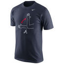 Atlanta Braves Nike Chop Local Phrase T-Shirt - Navy Blue