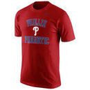 Philadelphia Phillies Nike Fanatic Local Phrase T-Shirt - Red