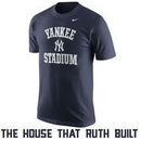 New York Yankees Nike Stadium T-Shirt - Navy Blue