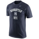 New York Yankees Nike Manhattan Local Phrase T-Shirt - Navy Blue