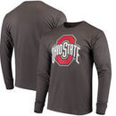 Ohio State Buckeyes Athletic O Long Sleeve T-Shirt - Charcoal