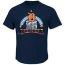 Detroit Tigers Majestic Imposing Your Will T-Shirt - Navy Blue