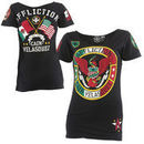 Cain Velasquez Affliction Women's Walkout T-Shirt - Black