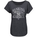 New York Yankees Majestic Women's Plus Size This Decides It T-Shirt - Navy Blue