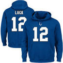 Andrew Luck Indianapolis Colts Majestic Eligible Receiver II Name & Number Hoodie - Royal