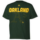 Oakland Athletics Majestic Youth Sharp as a Tack T-Shirt - Green