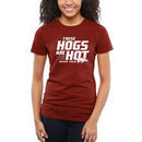Arkansas Razorbacks These Hogs are Hot Women's T-Shirt - Cardinal
