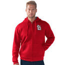 St. Louis Cardinals G-III Sports by Carl Banks Primary Receiver Full-Zip Hoodie - Red