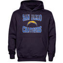 San Diego Chargers Youth Home Turf Pullover Hoodie - Navy Blue