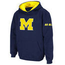 Michigan Wolverines Stadium Athletic Youth Big Logo Pullover Hoodie - Navy