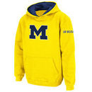 Michigan Wolverines Stadium Athletic Youth Big Logo Pullover Hoodie - Yellow