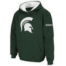 Michigan State Spartans Stadium Athletic Youth Big Logo Pullover Hoodie - Green