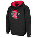 San Diego State Aztecs Stadium Athletic Youth Big Logo Pullover Hoodie - Black