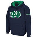 Notre Dame Fighting Irish Stadium Athletic Youth Big Logo Pullover Hoodie - Navy