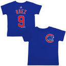 Javier Baez Chicago Cubs Majestic Infant Player Name and Number T-Shirt - Royal