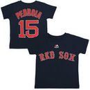 Dustin Pedroia Boston Red Sox Majestic Infant Player Name and Number T-Shirt - Navy