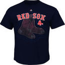 Boston Red Sox Majestic On Deck T-Shirt - Navy