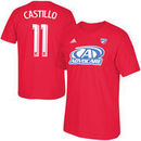 Fabian Castillo FC Dallas adidas Player Name & Number T-Shirt - Red