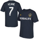 Robbie Keane LA Galaxy adidas Player Name & Number T-Shirt - Navy Blue