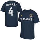 Omar Gonzalez LA Galaxy adidas Player Name & Number T-Shirt - Navy Blue