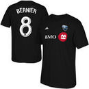 Patrice Bernier Montreal Impact adidas Player Name & Number T-Shirt - Black