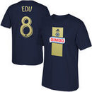 Maurice Edu Philadelphia Union adidas Player Name & Number T-Shirt - Navy Blue