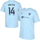 Dom Dwyer Sporting Kansas City adidas Player Name & Number T-Shirt - Blue