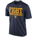 West Virginia Mountaineers Nike Legend Authentic Local Performance T-Shirt - Navy Blue