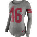 San Francisco 49ers Nike Women's Stadium Game Day Long Sleeve T-Shirt - Gray