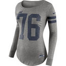 Seattle Seahawks Nike Women's Stadium Game Day Long Sleeve T-Shirt - Gray