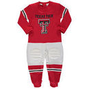Texas Tech Red Raiders Toddler Long Sleeve Football Pajamas - Red