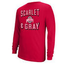 Ohio State Buckeyes Youth Runaway Long Sleeve T-Shirt - Scarlet