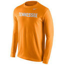 Tennessee Volunteers Nike Wordmark Long Sleeve T-Shirt - Tennessee Orange