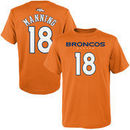 Peyton Manning Denver Broncos Youth Mainliner Name & Number T-Shirt - Orange