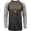 San Francisco 49ers Majestic Conquest Double Face Slub Long Sleeve Thermal T-Shirt - Black