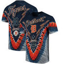 Detroit Tigers Tie-Dye T-Shirt - Navy Blue