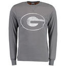 Georgia Bulldogs Buckman Reversible Long Sleeve T-Shirt - Gray/Tan