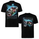 Kasey Kahne Checkered Flag Great Clips Grandstand T-Shirt - Black