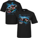 Kasey Kahne Checkered Flag Youth Great Clips Grandstand T-Shirt - Black